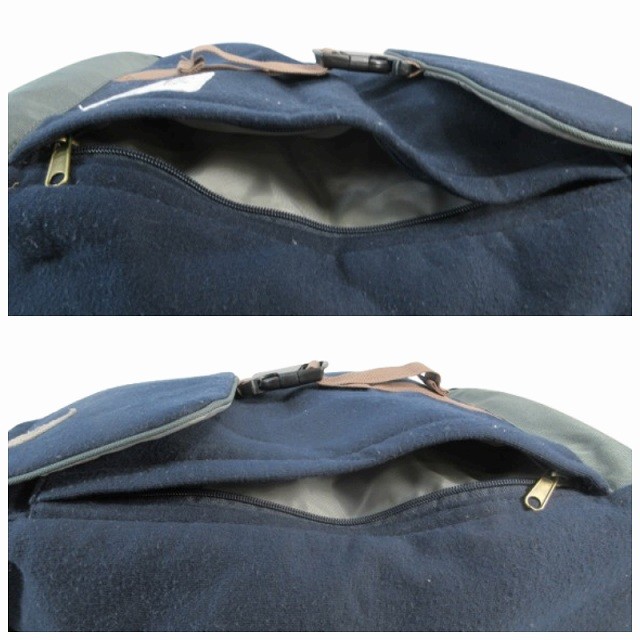 anello Backpack daypack one point plain navy QQQ … - image 6