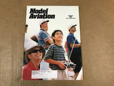 Vintage Model Aviation Magazine - July 1998
