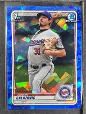 Balazovic, Jordan - 2020 Bowman Chrome Prospect - Blue Sapphire