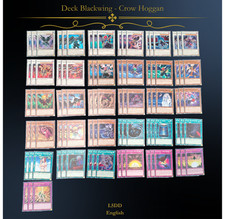 Yugioh Blackwing Complete Deck Core 93  Cards Legendary 5D'S L5DD Black Wings