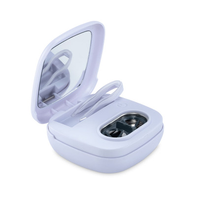 AMBIANO Ultraschall Kontaktlinsenreiniger Akku 3min Timer USB   Neu & OVP
