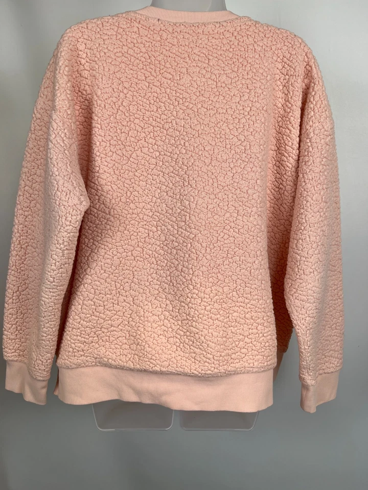 Moletom Calvin Klein Performance feminino tamanho 1X laranja claro pulôver de lã - Imagem 2 de 4