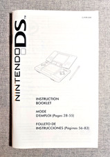 Nintendo DS Console Instruction Manual C/NTR-USA-1 - Nintendo DS Owners Manual
