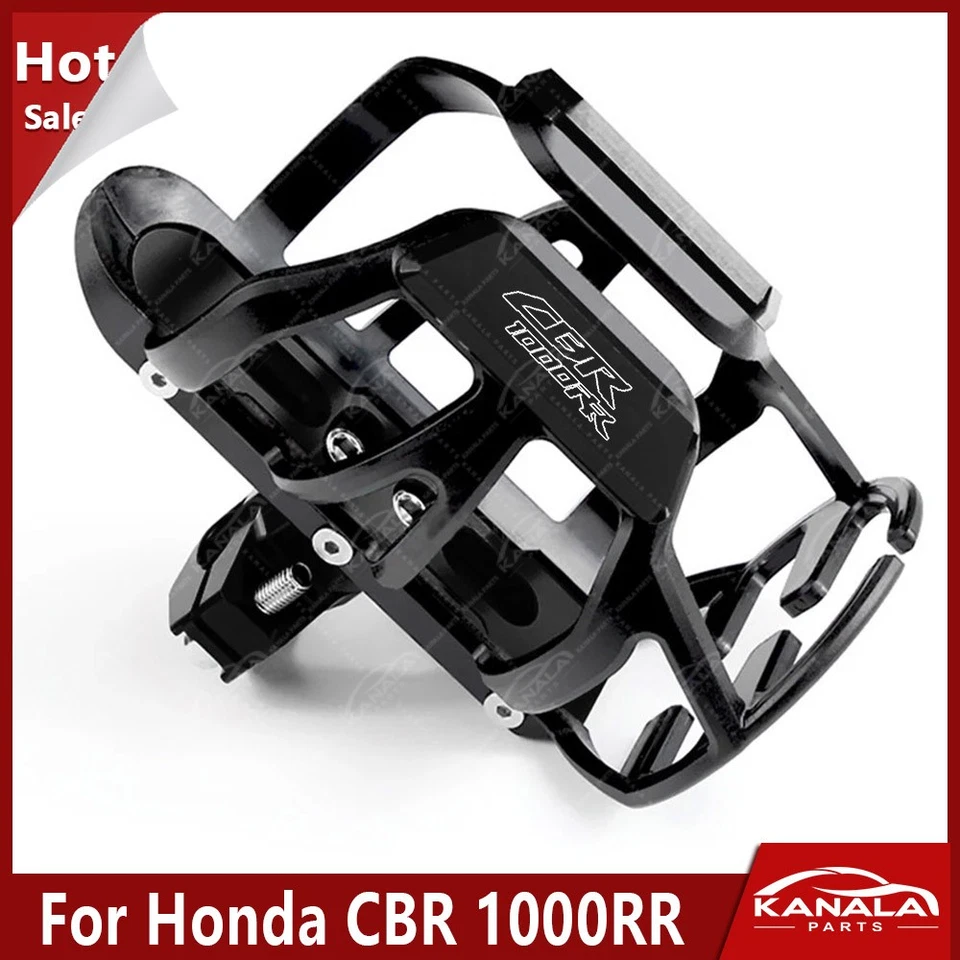 For Honda CBR 1000RR CNC Motorcycle Accessories Beverage Water Bottle Cup Holder Foto 2 de 4