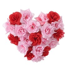 Valentine s Wall Hanging Heart Wreath Ornament For Couple And Romance Setting