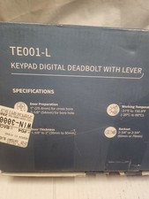 digital door lock with keypad