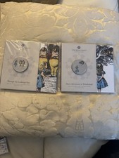 2021 Alice In Wonderland £5 Coin Five Pound Uncirculated BUNC colour set