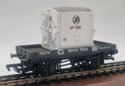 Camión de fósforos Bachmann OO 33-951 GW 70031 y GWR contenedor pequeño AF-2121. | Zustand: Used