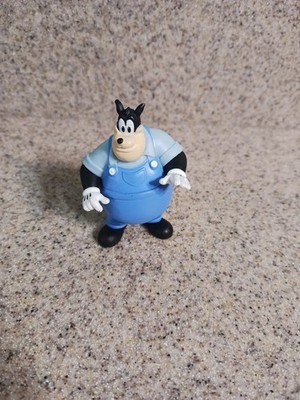 Disney PVC Pete In Blue Overalls  - Hands Out Goofy Movie Toy 2.5 