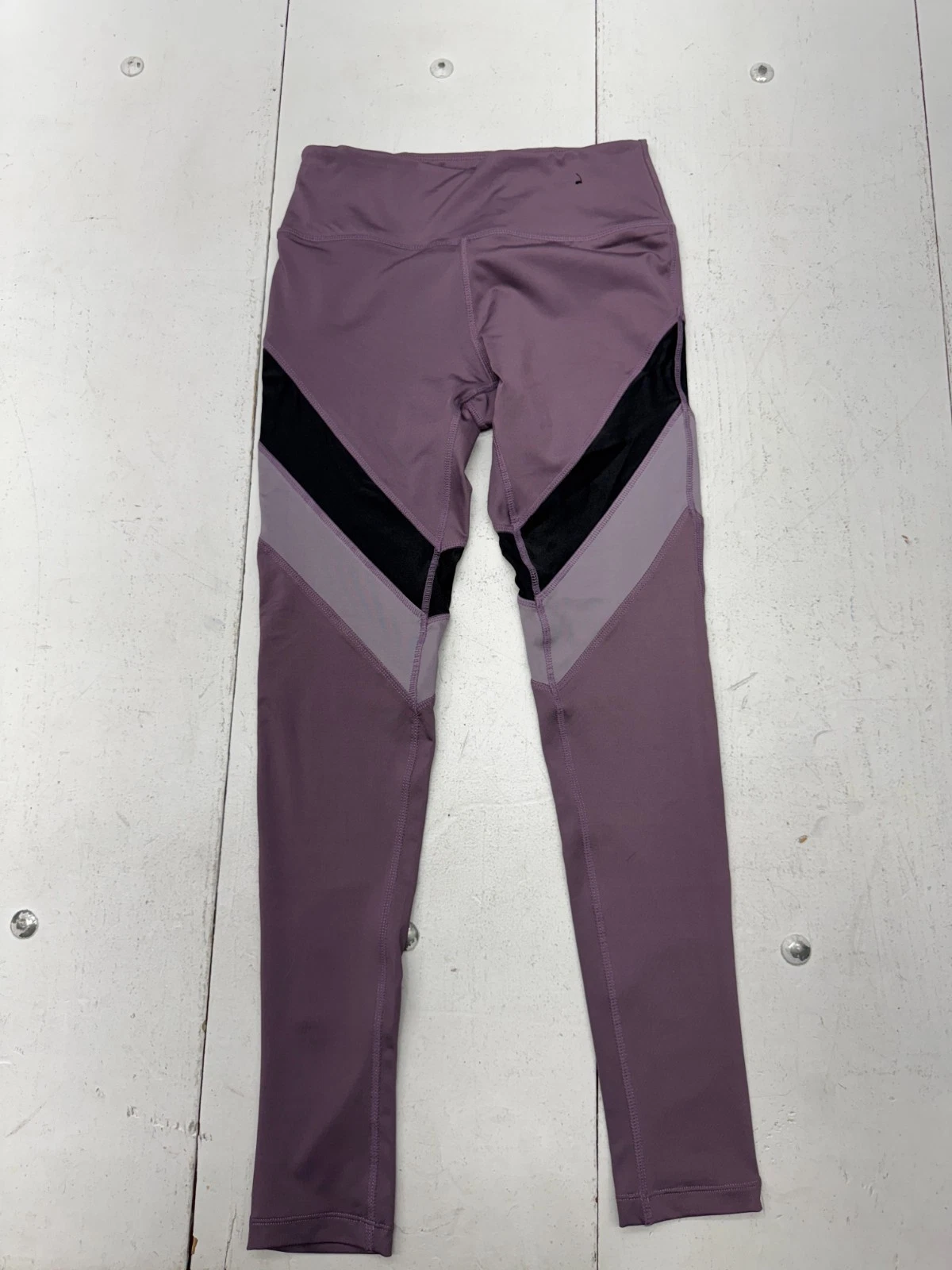 BCBGMAXAZRIA Solid Purple Athletic Compression Leggings Womens Size Small