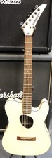 Vintage Kramer Ferrington Acoustic Electric 6 String Guitar - White
