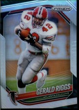 2025 PRIZM SILVER #117 GERALD RIGGS ATLANTA FALCONS FOOTBALL