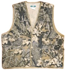 Game Hunter Vest Men s XL/XXL Hunting Mossy Oak Break Up Camo Camouflage Vintage