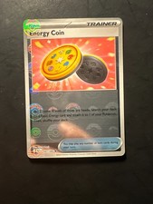 2025 Pokemon Black Bolt Trainer Item Energy Coin 81 /86 Pokeball Reverse Holo