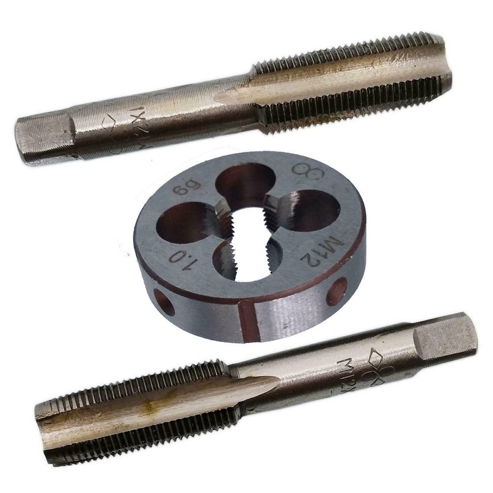 HUAZHICHUN Gewindebohrer Set M11 X 1,5mm - Rechtsgewinde Schneideisen Für Metallarbeiten