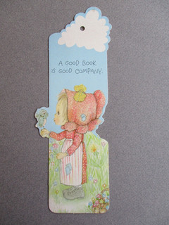 Hallmark BOOKMARK BETSEY CLARKE A Good Book is Good Company VINTAGE