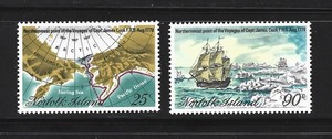NORFOLK ISLAND - Scott #235-36 MNH set