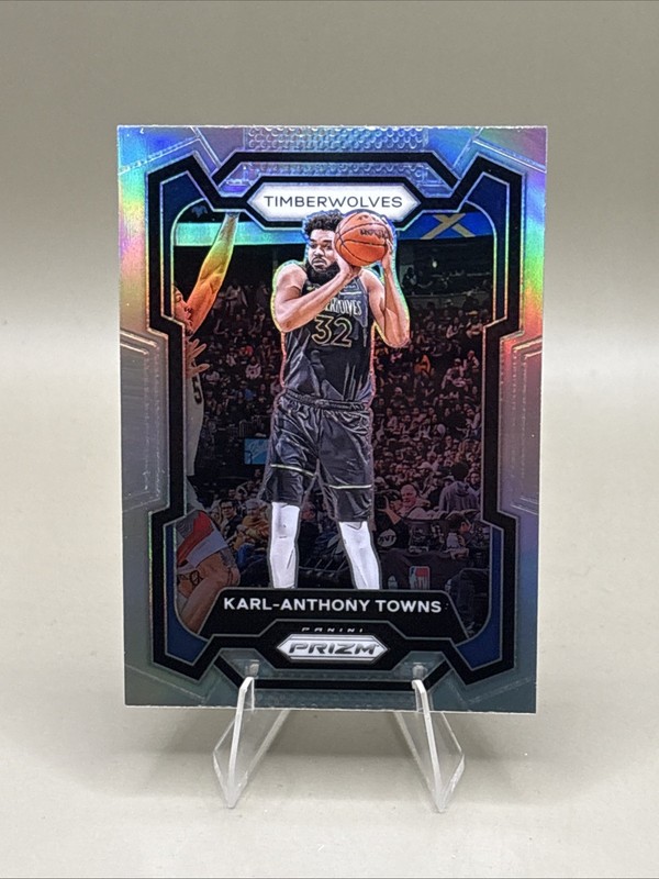 2023-24 Prizm Karl-Anthony Towns Silver Refractor #78