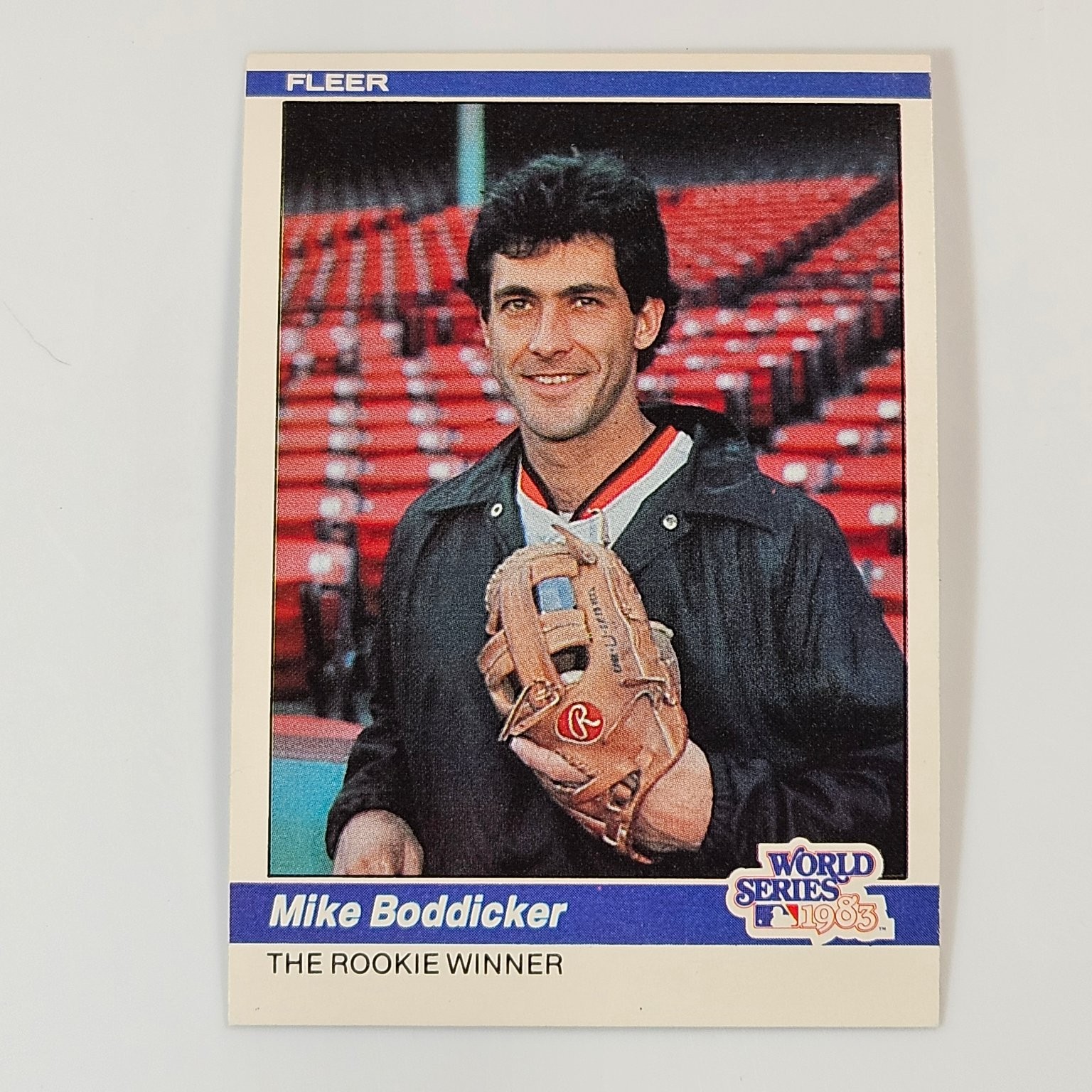 Mike Boddicker Baltimore Orioles 1984 Fleer The Rookie Winner #645