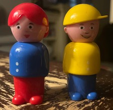 Viking Toys Sweden Figures Figurine Pretend Play Vintage Collectible Lot 2