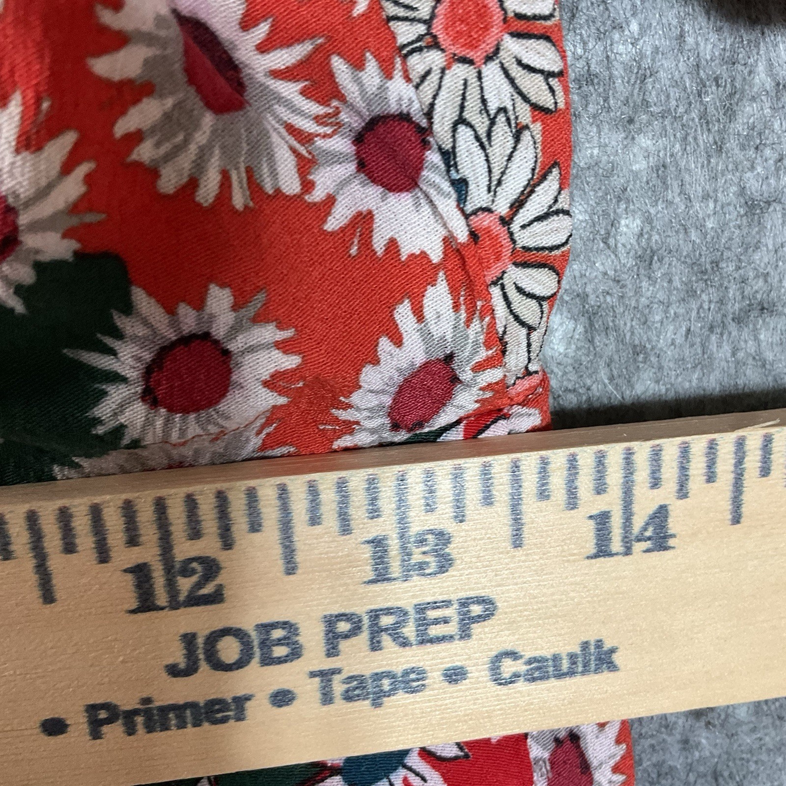 Zara Trafaluc Collection Dress Juniors Small Red Floral Patchwork Boho Festival*