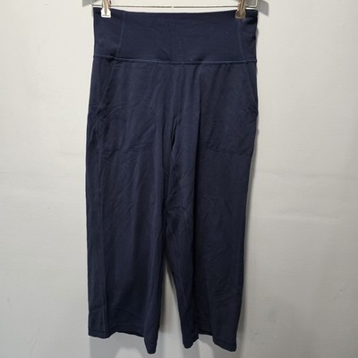 Lululemon Align Wide Leg Crop 23'' Navy Blue Size 8 W6BLJS