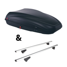 Für BMW 5er Touring Typ F11 - Dachträger Menabo Pick-Up & Dachbox Krono 400 Neu