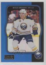 2017-18 O-Pee-Chee Platinum Retro Rainbow Blue 75/149 Kyle Okposo #R-60 0a4