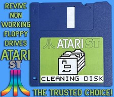 3.5 FLOPPY DISK DRIVE CLEANER - ATARI ST *INT...