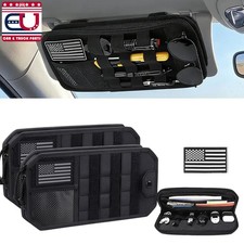 12pack Car Sun Visor Organizer Bag Multi Pocket Storage Holder For Suvs Trucks