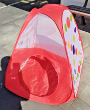 Playhouse Spielezelt Bällebad für Kinder spielen toben bunt rot