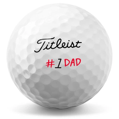 Titleist Pro V1 #1 DAD Golfbälle - 6er Pack, weiß