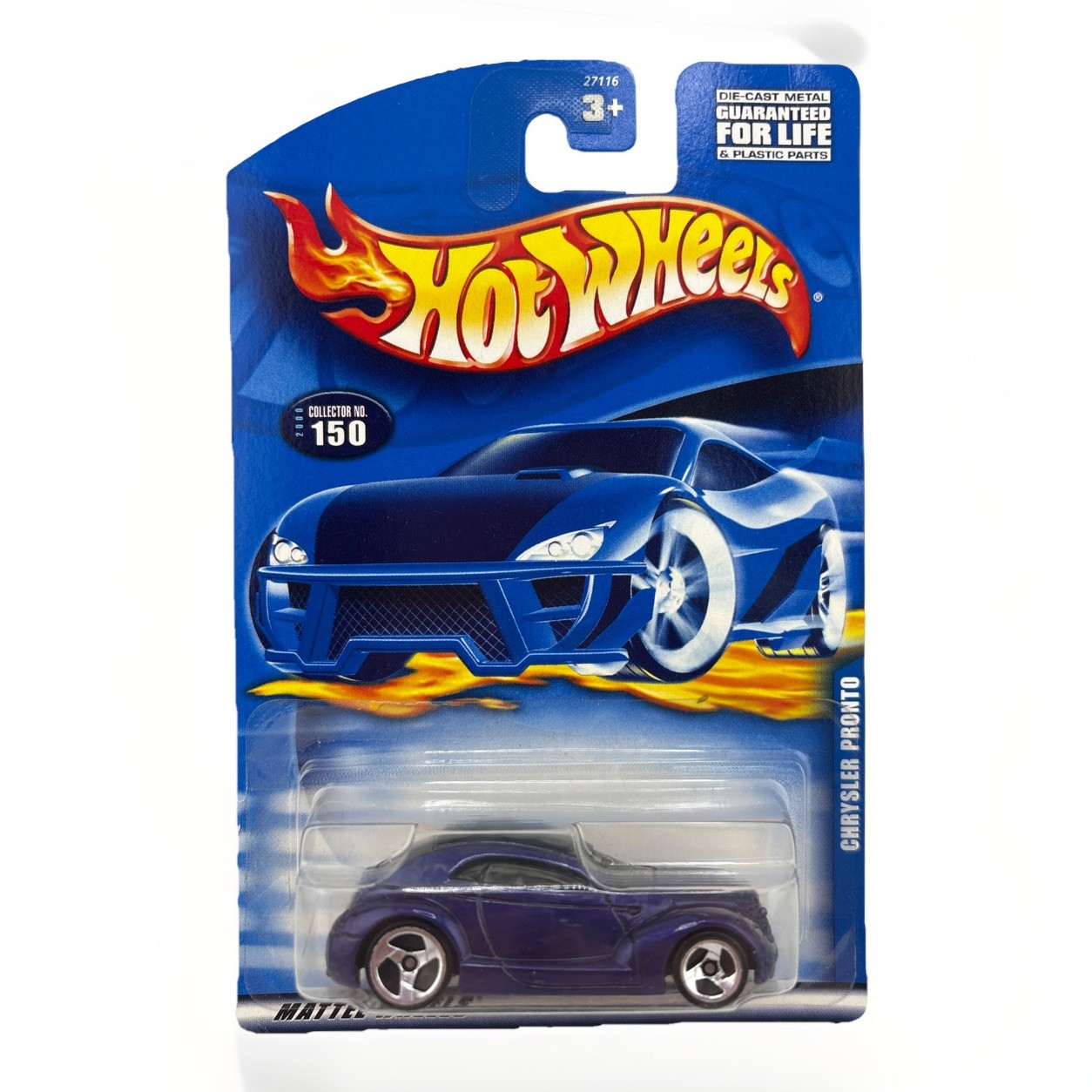 Hot Wheels 2000 Collector Series Chrysler Pronto #150. New