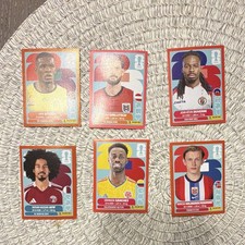 Panini FIFA World Cup 2026 Player Portrait Stickers Lot of 6 AUT14+