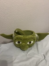 Star Wars Yoda Easter Basket Plush Disney Candy Treat Bag Halloween