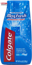 Colgate Max Fresh Liquid Toothpaste with Mini Breath Strips, Cool Mint, 4.6 Oz,
