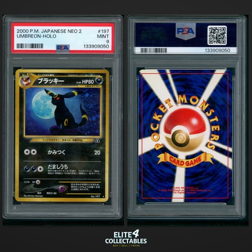 Umbreon 197 Holo - PSA 9 (Japanese Neo 2)