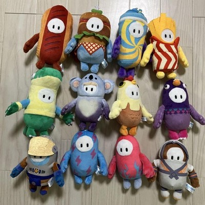 Fall Guys Plush Toy 12 Set Collection Hotdog Chicken Koala Costume Japan Rare