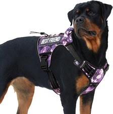 Tactical Dog Harness for Small Medium Large Dogs No Pull Adjustable Pet Harness