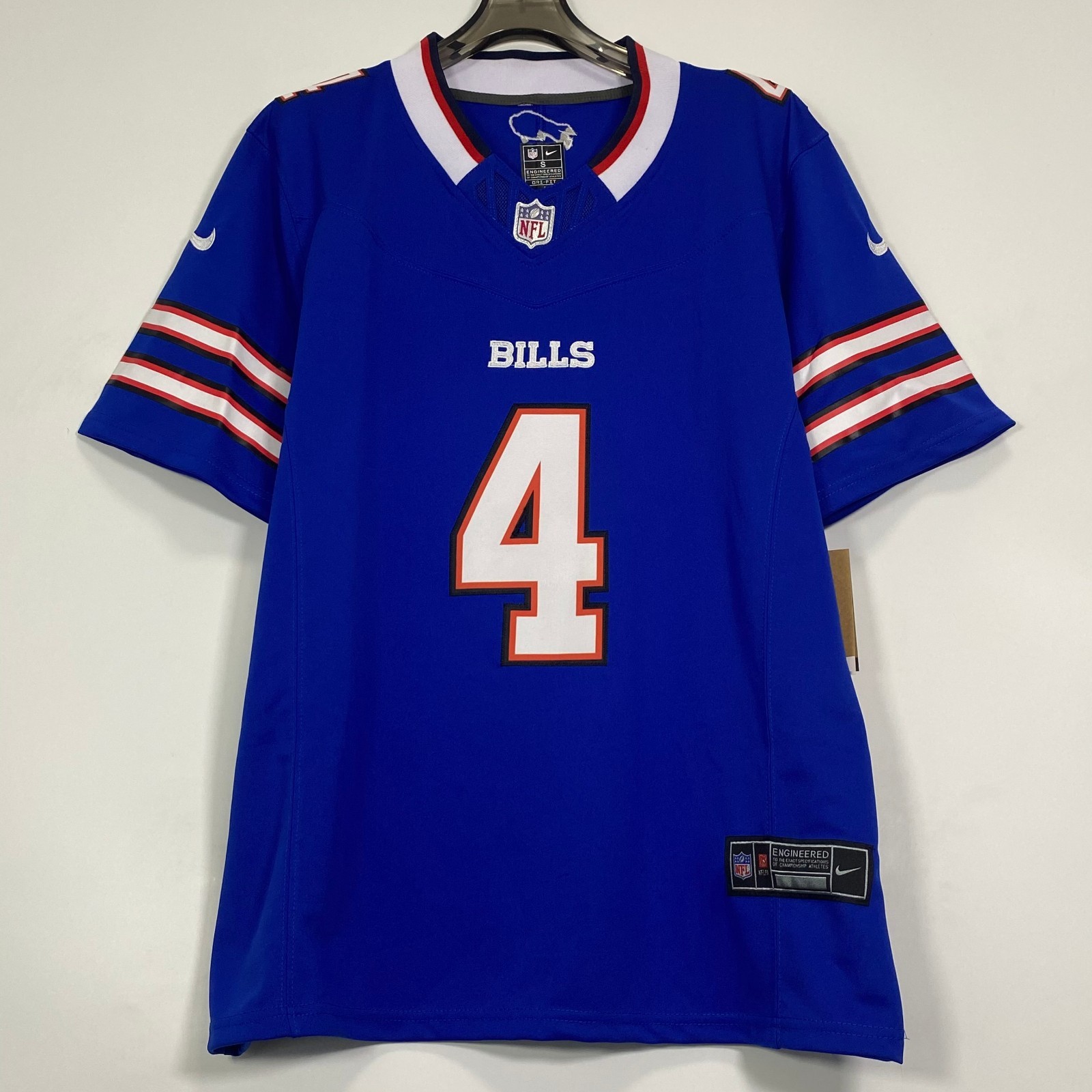 James Cook #4 Brand New with Tags Sizes S-4XL Blue Jersey