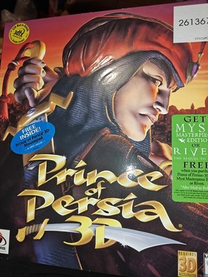 Prince of Persia 3D Factory Sealed REDORB Entertainment 1999
