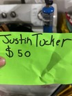 Justin Tucker, Baltimore Ravens, Unique 1of1 Autograph  Reid Description ￼￼ — photo 4