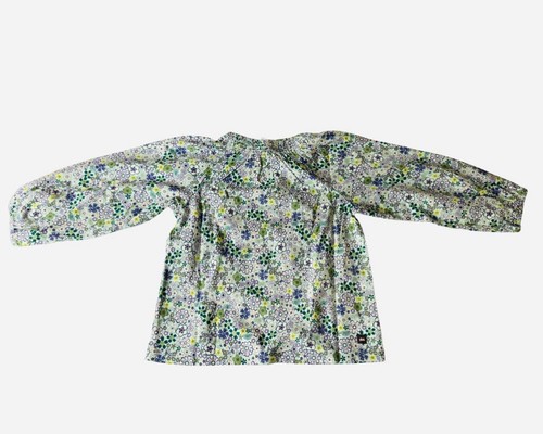 Tea Collection Lot Of 2 Girls Floral Blouse Tops Size 4 - Picture 4 of 7