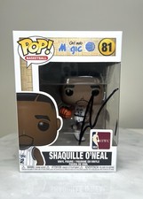 Shaquille O'Neal Orlando Magic Signed Funko Pop SWAU COA