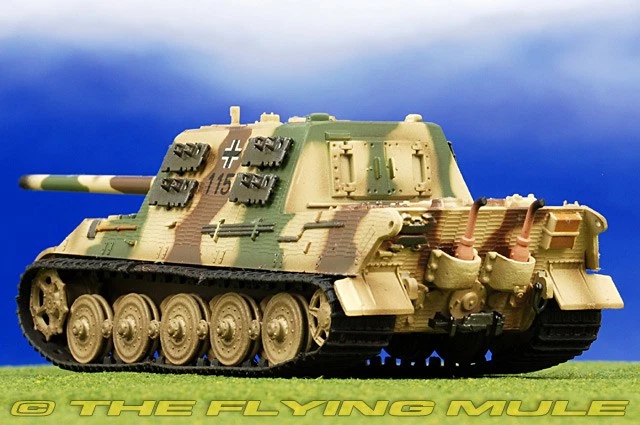 Modelo Fácil 1:72 Sd.Kfz.186 Jagdtiger Exército Alemão sPzJgAbt 653 #115 - Imagem 2 de 4
