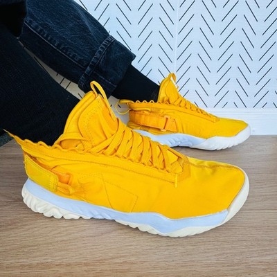  Jordan Proto-React Yellow 10.5 Men Shoes Space Aesthetic Lightweight BV1654-701