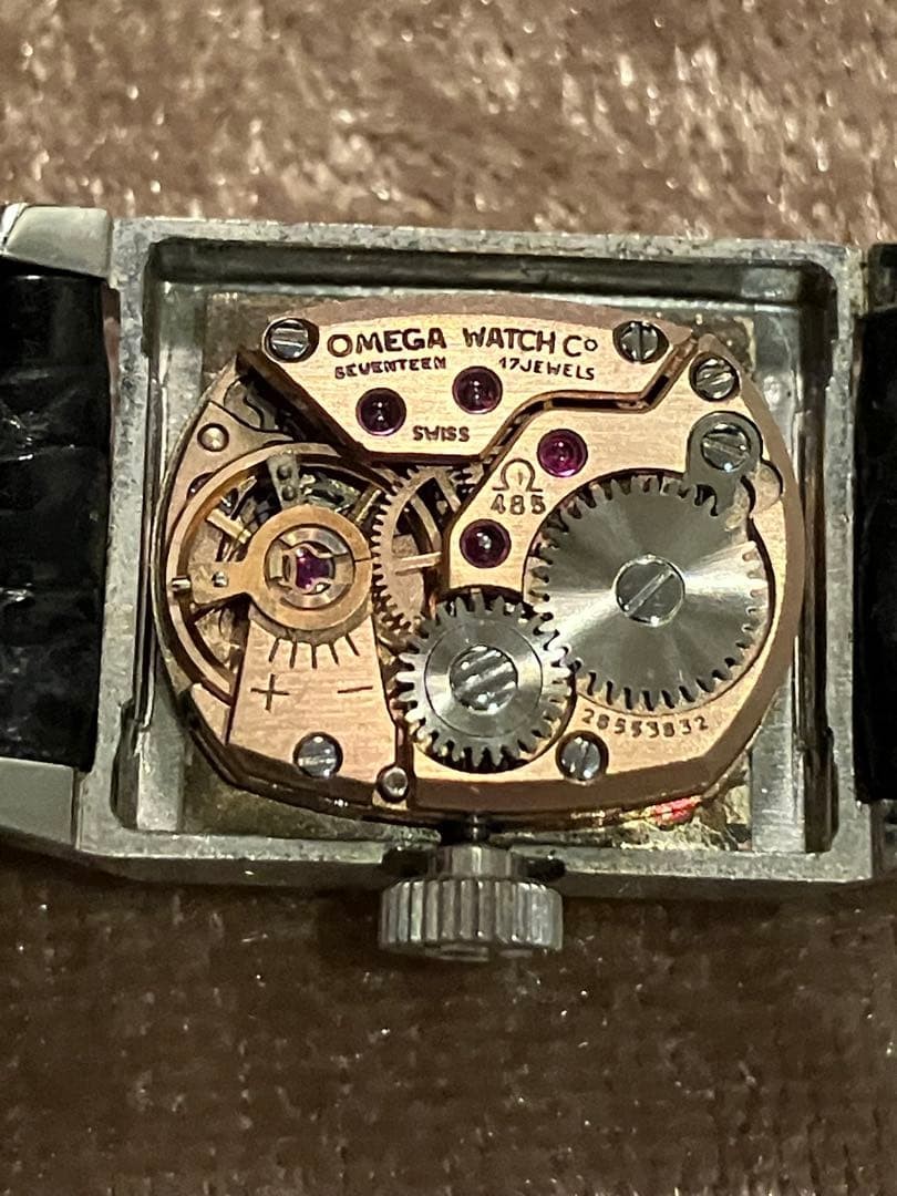 Omega Deville Ladies Rectangular Watch White Dial… - image 5