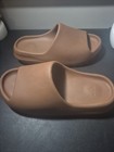 Used adidas Yeezy Slide Beige Slip-On Sandals Men's Casual Comfort size 9  — photo 1
