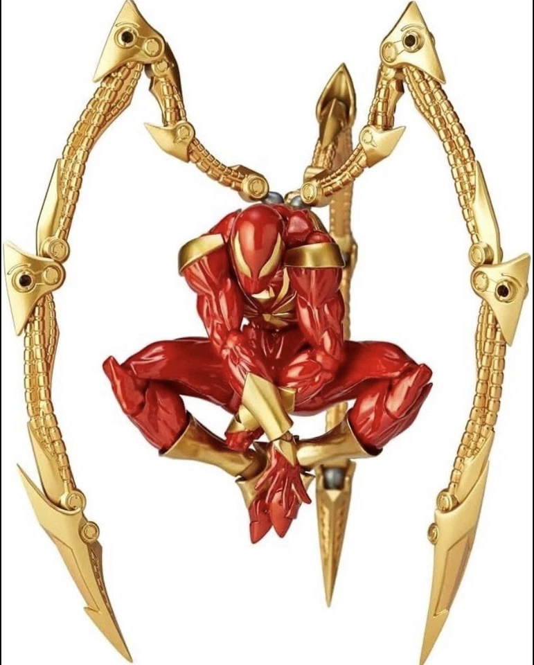 Iron Spider Action Figure – Amazing Yamaguchi Fully Articulated + Accessories - Image 4 of 4