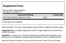 Swanson Full Spectrum Milk Thistle 500 mg 30 Capsules